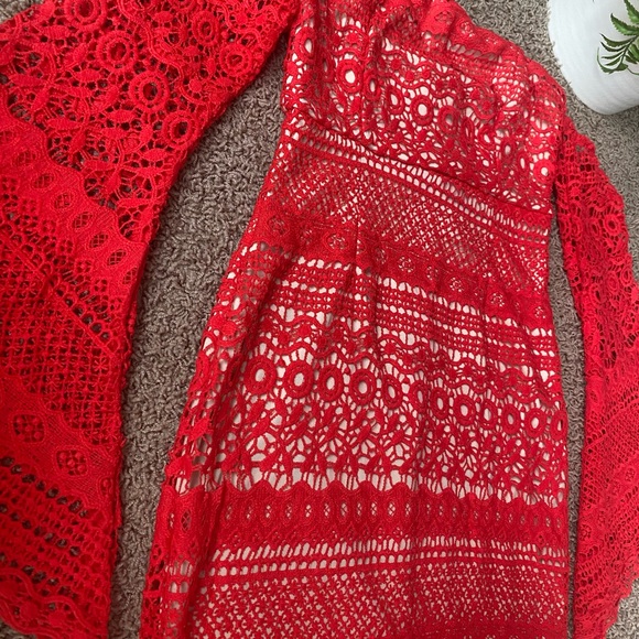 ♦️NWT! STUNNING AKIRA Honeysuckle Lace Mini Dress, size small - Picture 5 of 8